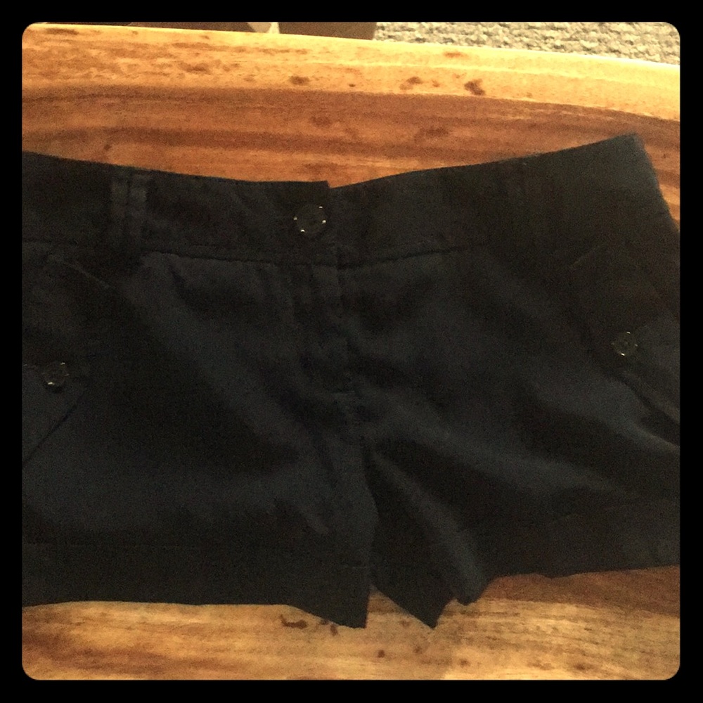 Express silky cuffed dressy classy shorts 4